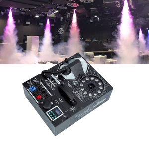 Máquina profesional de niebla led vertical, 1500w, con luces led para escenario, efectos de espectáculo, estudio de fiesta de boda - Product Image 4