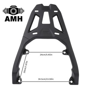 Portapacchi Posteriore in Lega di Alluminio per Yamaha SYM Husky 150 - Supporto per Bauletto Moto, Retrofit/Aggiornamento, 1 Anno di Garanzia - Product Image 1