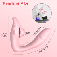 Tragbare Vibrierende Unterwäsche mit Kabelloser Fernbedienung 10 Geschwindigkeiten Massagegerät Vibrator für Frauen OEM