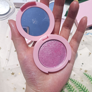 Nuevos colores etiqueta privada al por mayor <span class=keywords><strong>polvo</strong></span> vegano resaltar paleta cosmético impermeable solo brillo resaltador - Product Image 5