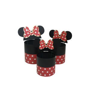 Boîte à fleurs MICKEY et MINNIE, cylindre de beauté, ensemble de 3 cylindres - Product Image 3