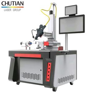 Mesin las <span class=keywords><strong>Laser</strong></span> serat baja tahan karat otomatis <span class=keywords><strong>CNC</strong></span> - Product Image 1
