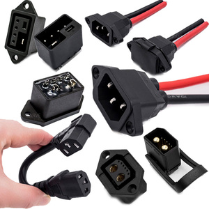 Connettore per Scooter Elettrico, Adattatore di Ricarica per Veicoli Elettrici con <span class=keywords><strong>Spina</strong></span> a Tre Poli, Cavo di Collegamento per Batteria al Litio - Product Image 2