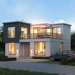 Nuova Casa Prefabbricata <span class=keywords><strong>in</strong></span> Stile Cinese con Struttura Pesante <span class=keywords><strong>in</strong></span> <span class=keywords><strong>Acciaio</strong></span> per Camere da Letto Ville Hotel e Appartamenti - Product Image 6