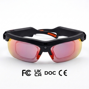 Gafas Inteligentes de Ciclismo POV 2026 E08 con Cámara de 13MP, Grabación de Video, Reproductor de Música, Traducción por IA y Lentes Deportivas - Product Image 1