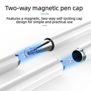 ปากกาสไตลั<span class=keywords><strong>ส</strong></span>แบบสัมผั<span class=keywords><strong>ส</strong></span>หน้า<span class=keywords><strong>จ</strong></span>อแบบ Capacitive ทำ<span class=keywords><strong>จ</strong></span>ากอลูมิเนียมอัลลอยด์ พร้อมฝาปิดแม่เหล็ก <span class=keywords><strong>ส</strong></span>ำหรับแท็บเล็ต iPad และ iPhone ขายส่ง - Product Image 4