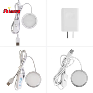 Lampes LED industrielles à piles USB avec commande tactile, éclairage sous armoire, blanc chaud, pour cuisine, <span class=keywords><strong>garage</strong></span>, vitrine - Product Image 2