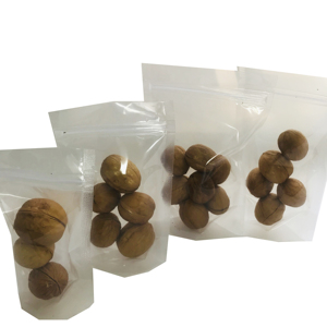 Bolsa <span class=keywords><strong>de</strong></span> plástico transparente con logotipo personalizado, paquete <span class=keywords><strong>de</strong></span> café con cremallera, venta al por mayor - Product Image 6