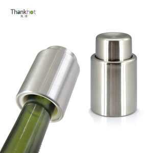 Sellador de Vino al Vacío Reutilizable Vacare, Ecológico, Certificado CE/LFGB, Tapón de Botella de Acero Inoxidable, Accesorios de Bar - Product Image 4