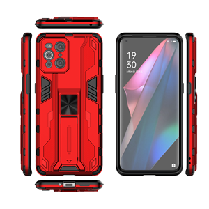 เคสแข็งกันกระแทกขาตั้งเคสสมาร์ทโฟนแม่เหล็กสำหรับ <span class=keywords><strong>OPPO</strong></span> Find เคสโทรศัพท์ <span class=keywords><strong>X3</strong></span> - Product Image 1