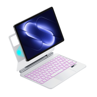 Nouveau clavier magique compatible avec Xiaomi Pad 9 11,2 pouces, ultra fin, rétroéclairage RVB, pavé tactile BT