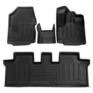 แผ่นรองพื้นรถยนต์ 3 มิติ TPE คุณภาพสูง กันลื่น สำหรับรถยนต์พวงมาลัยขวา <span class=keywords><strong>Honda</strong></span> HRV Vezel ปี 2014-2023 2024 อุปกรณ์ตกแต่งภายในรถยนต์ - Product Image 1