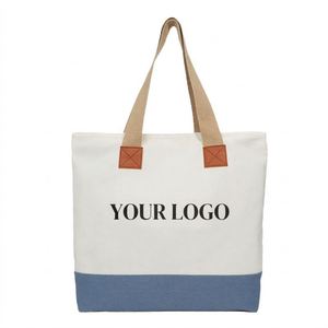 Bolsa de Regalo de Lona con Asa Reforzada de PU, Simple y de Alta Calidad, Personalizada al por Mayor - Product Image 1