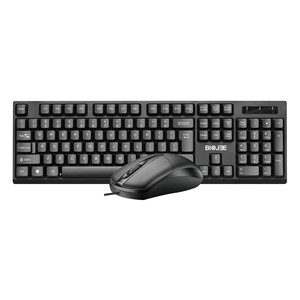 BIOJEE Non-Mechanical <b>Wired</b> <b>Keyboard</b> Mouse Combo 104 Keys Waterproof for Gaming Office Desktop Laptop Use - Product Image 3