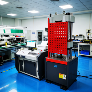 Máquina de Ensayo Universal Electrohidráulica Servocontrolada de 300kN, Equipo de Prueba de Tracción, Compresión y Flexión de Materiales Controlado por Computadora - Product Image 2