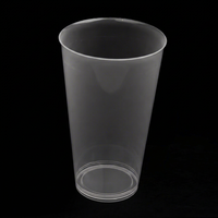 Gobelets en verre réutilisables pour bubble tea, verres de fête, verres de qualité alimentaire pour cafés, restaurants, livraison à emporter, personnalisation OEM