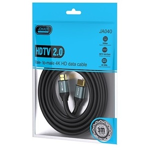 <b>HDMI</b> 2.0 Cable <b>4K</b> Ultra Hd 3m Jokade High Speed With Ethernet For Hdtv And Projector - Product Image 6