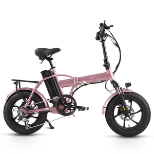 Vélo Électrique Pliant 7 Vitesses en Aluminium 16 Pouces avec Pneus Larges 4.0 pour Adultes, Batterie Lithium 48V, Porte-Bagages Arrière, Modèle AC16 Pliant - Product Image 4