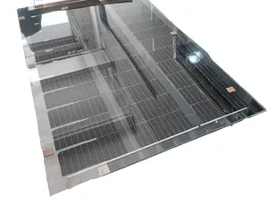 Çin tedarikçisi taşınabilir verimli yerli 700w mono GÜNEŞ PANELI 72 hücreleri bipv güneş paneli cam cephe bina için
