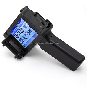 喷墨打印机枪手持式日期打标机 600DPI 12.7mm PVC 管塑料纸箱瓶子金属罐印刷 - Product Image 1