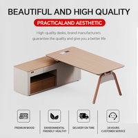 Ensemble de mobilier de bureau, équipement, bureaux informatiques, table de direction, mobilier modulaire, bureaux de PDG, armoire de rangement en bois