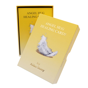 مجموعة بطاقات أوراكل مع صندوق وكتيب إرشادي، طباعة مخصصة، صندوق بطاقات التارو الزوراء للبيع - Product Image 4