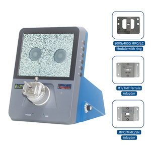 Microscopio de Fibra Óptica para Inspección de Extremos de Fibra LC Dúplex Uniboot Multifibra MMC/<span class=keywords><strong>TMT</strong></span>/MT, Aumenta la Velocidad y Reduce la Frecuencia de Enfoque - Product Image 1
