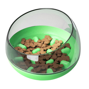 Nuova Ciotola Lusso Eco-Friendly in Plastica per Cani con Giocattolo Integrato, Anti-Soffocamento e Design a Lenta Alimentazione - Product Image 3