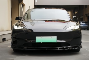 Kit carrosserie Aero pour <span class=keywords><strong>Tesla</strong></span> Model 3 2023+ : lèvre avant, diffuseur arrière, jupes latérales pour le nouveau Model 3 - Product Image 2