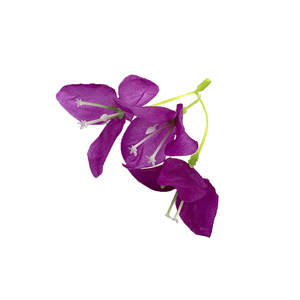Guirnaldas de flores artificiales de buganvilia de tela de seda de 6 cm de diámetro, decoraciones para bodas, accesorios para la cabeza y pared. - Product Image 5
