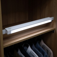 Veilleuse LED rechargeable à détecteur de mouvement pour chambre à coucher, avec double température de couleur et contrôle par capteur