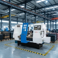 Mesin Bubut Otomatis CNC Tugas Berat untuk Pembentukan Tangki Logam dari Baja Tahan Karat, Tembaga, Besi, dan Aluminium, 11kW 220V 1