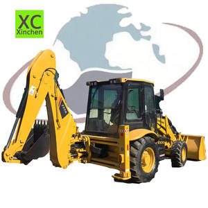 Chargeuse-pelleteuse Liugong CLG777A CLG877A, moteur Detuz, moteur à injection directe mécanique, chargeuse rétro et pelle d'occasion bon marché - Product Image 1