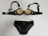 Soutien-Gorge Push-Up Sexy Anti-Affaissement de Style Français pour Femme, Grande Taille Respirant, Bonnets 3D Rembourrés en Dentelle sans Armature à Taille Solide