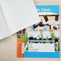 Carnet de planification d'exercices Ghana de bonne qualité NOTE 1 pour fournitures scolaires, cahier personnalisé, papeterie