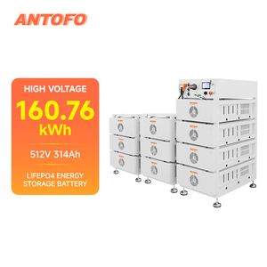 Sistema de Almacenamiento de Energía Solar de Ciclo Profundo con Paquete de Baterías Modulares Apilables de Alto Voltaje de 160 kWh para Uso Comercial - Product Image 2
