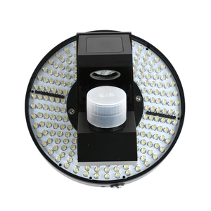 2D 3D 0.6-5.0X 工業用立体 10-180X C マウントズームレンズ、208 個の LED リングライト付き、VGAVideo 顕微鏡カメラ用 - Product Image 3