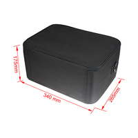 Sac de transport OEM pour émetteur RC avec doublure en mousse pour Sanwa M17 - Couleur personnalisable RS-224-B