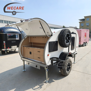 WECARE Nouvelle caravane de voyage légère, petite caravane de camping, meilleure petite caravane de camping avec salle de bain - Product Image 3