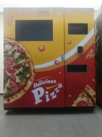 Machine à pizza automatique entièrement automatisée pour l'extérieur, fabrication directe en usine, machine à pizza automatique