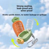 Bouteille d'eau portable Shuihan en forme de bouteille mignonne, étanche, pour animaux de compagnie, idéale pour les promenades en extérieur, durable, en plastique, pour l'hydratation des chats en voyage