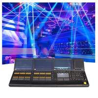 Console DMX professionnelle pour éclairage de scène, système MA2, avec commandes Fader Wing et contrôleur d'éclairage DMX