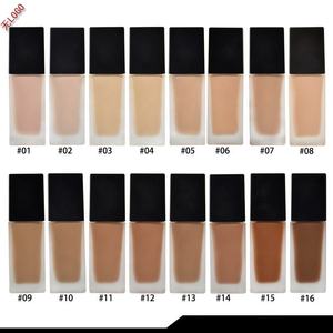 Grossiste en cosmétiques 16 couleurs waterproof de haute qualité pour le visage et le corps label privé fond de teint liquide végétalien à couvrance totale - Product Image 6