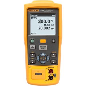 Calibrateur de thermocouples Fluke 714B, instrument de mesure de température avec source 300,0°C - Product Image 1