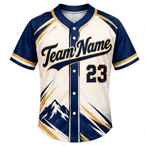 Camiseta de Béisbol Personalizada de Estados Unidos, Nuevo Diseño, Manga Corta, Uniforme Deportivo de Poliéster de Secado Rápido, Camiseta de Béisbol Bordada al por Mayor - Product Image 1