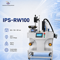 Machine de rembobinage automatique de film à grande vitesse IPS-RW100 pour rouleaux de papier et étiquettes