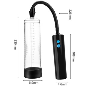 เครื่องปั๊มขยายขนาดอวัยวะเพศชาย อุปกรณ์เพิ่มขนาดอวัยวะเพศชาย ปั๊มเพิ่มขนาดอวัยวะเพศชาย เครื่องปั๊มสุญญากาศสำหรับผู้ชาย - Product Image 3