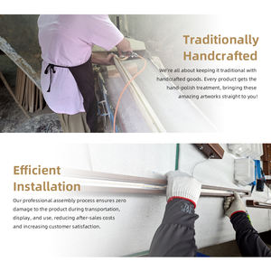 Long Cafés Lampe sur pied en bois de frêne avec surface polie Linear Nordic LED Corner Tall Lamps pour la décoration intérieure - Product Image 6