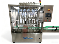 Machine de remplissage automatique de liquides avec moteur servo haute précision pour bouteilles de cosmétiques et de boissons