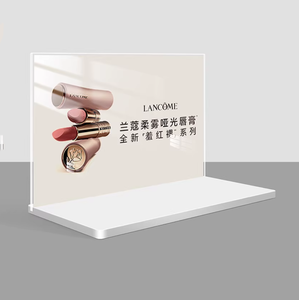 Espositore Moderno in Lucite per Cosmetici, Vetrina Unica in <span class=keywords><strong>Plexiglass</strong></span> per Trucchi, Organizer per Gioielli e Orologi da Boutique - Product Image 2